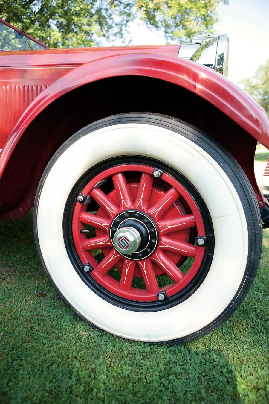 Studebaker Commander Regal Rumble Seat Roadster 1928 года  (фото 23 из 35)